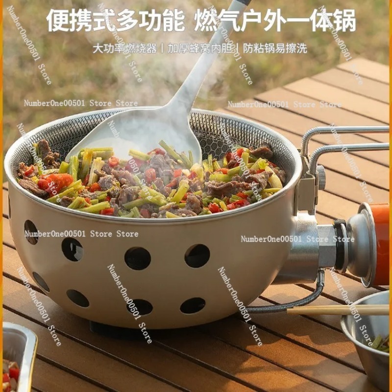 Camping Cooking Rice - Panci Masak Portabel Outdoor All in