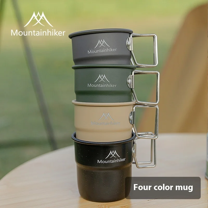 Camping Cooking All In One - Cangkir Berkemah Mountainhiker Cangkir Aluminium Peralatan