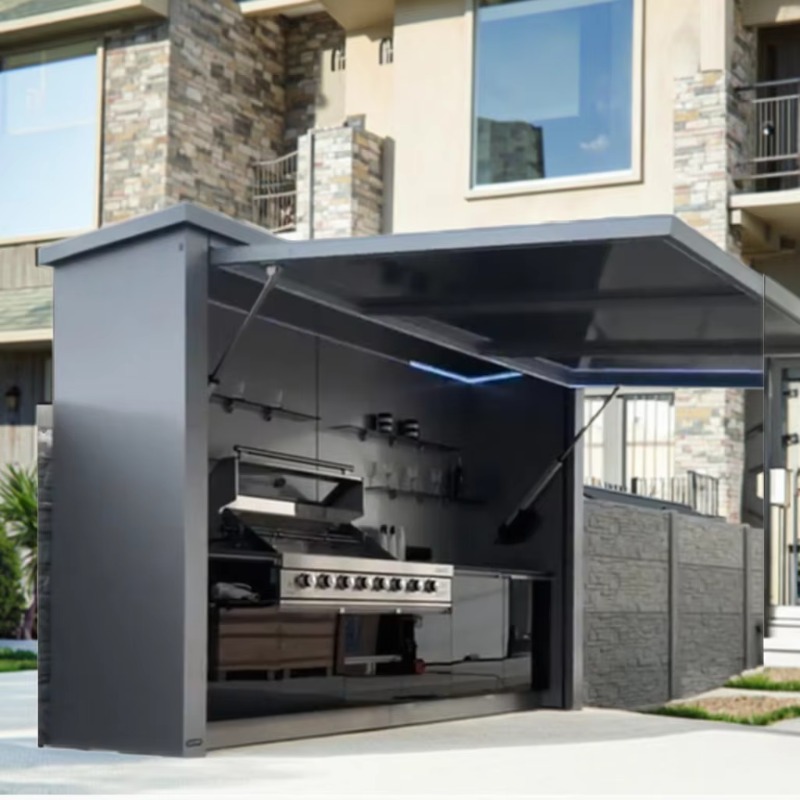 Camping Cooking Easy - Dapur Luar Ruangan Modular dari Baja