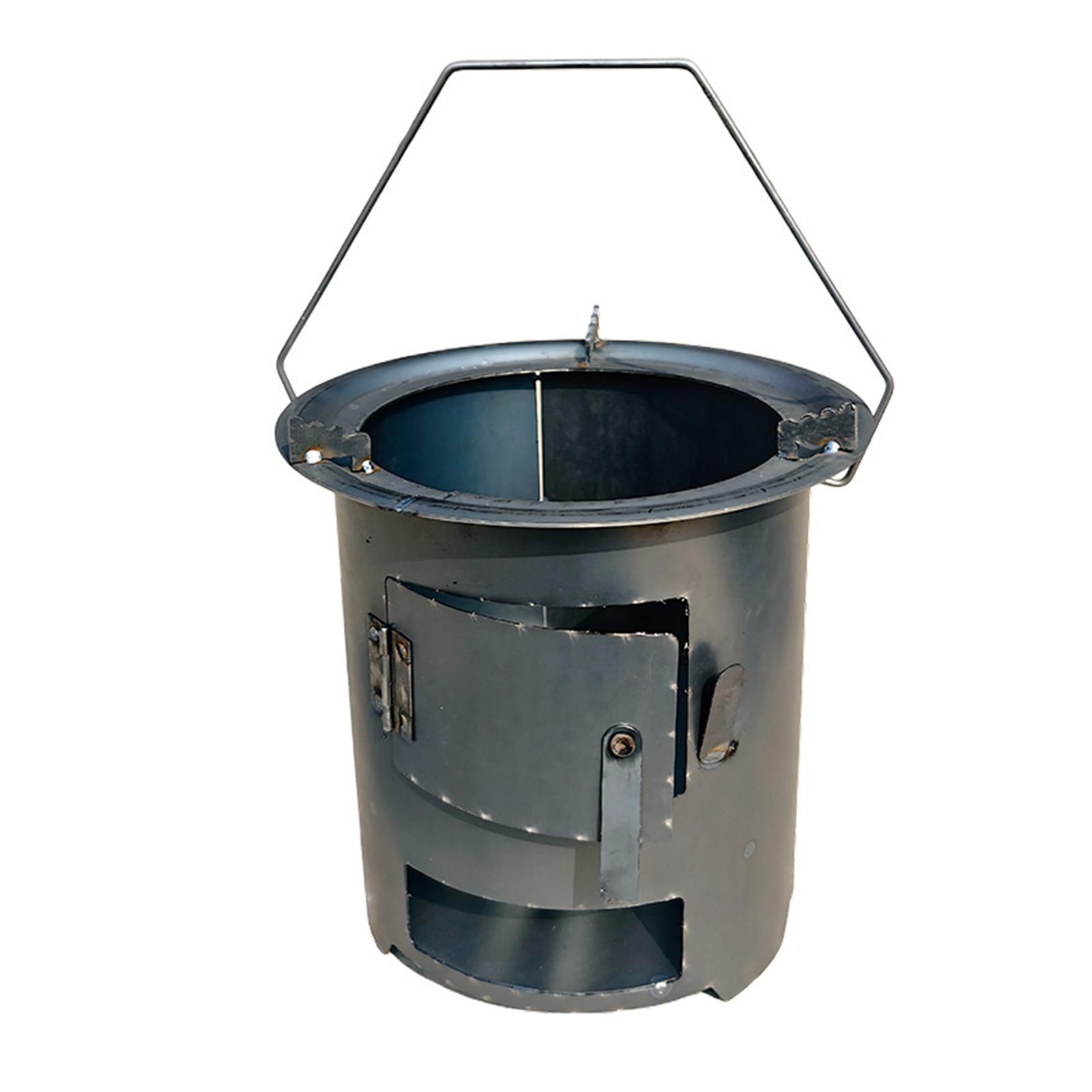 Camping Cooking Fire Stove - Kompor Kayu Lipat untuk Berkemah, Pemanggang