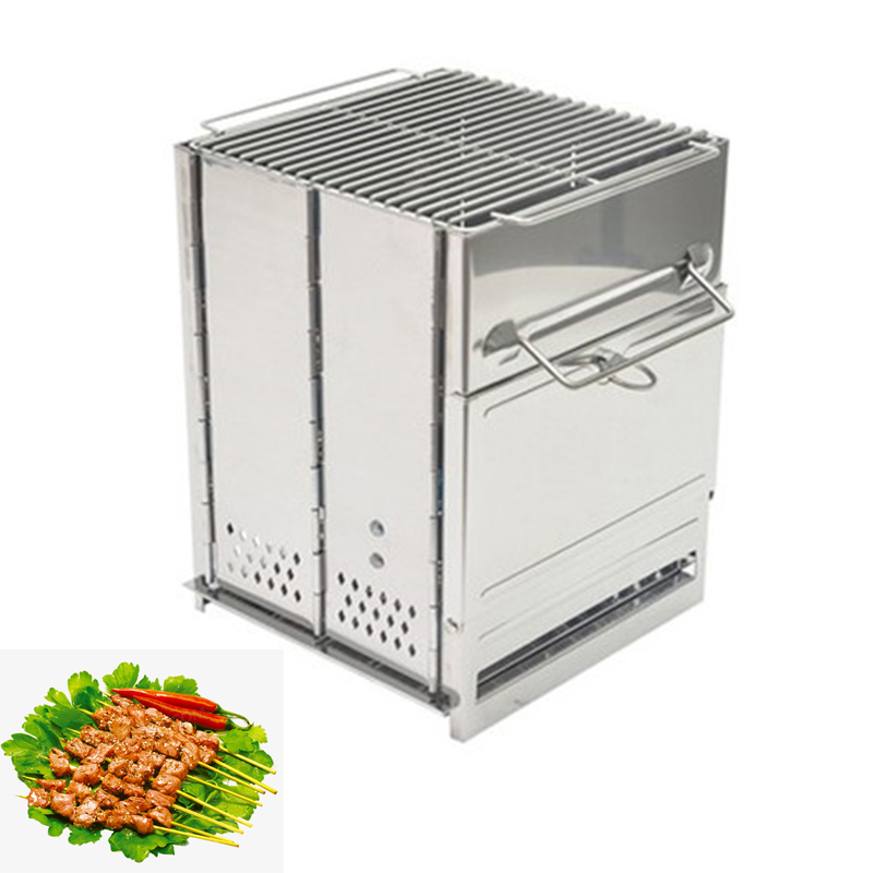 Camping Cooking Stove - Kompor Kayu Peralatan Berkemah Luar Ruangan