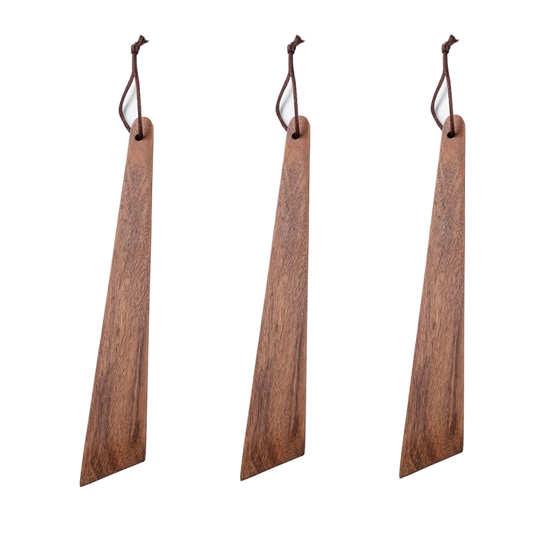Camping Cooking All In One - Spatula Kayu Portabel Turner Kayu Akasia