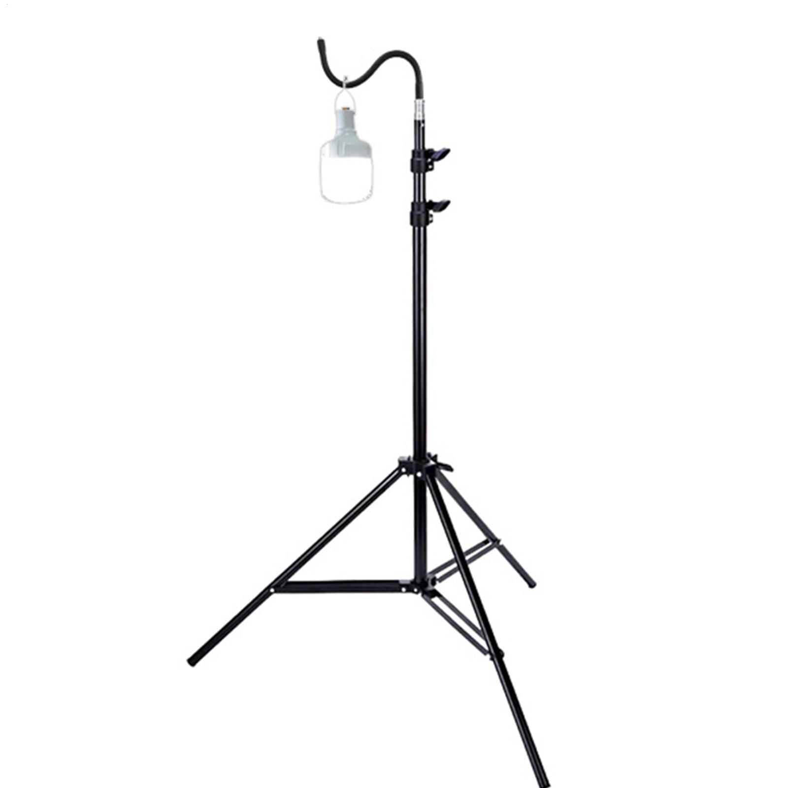 Camping Cooking Tripod - 2m Stand Lampu Camping Lipat Teleskopik