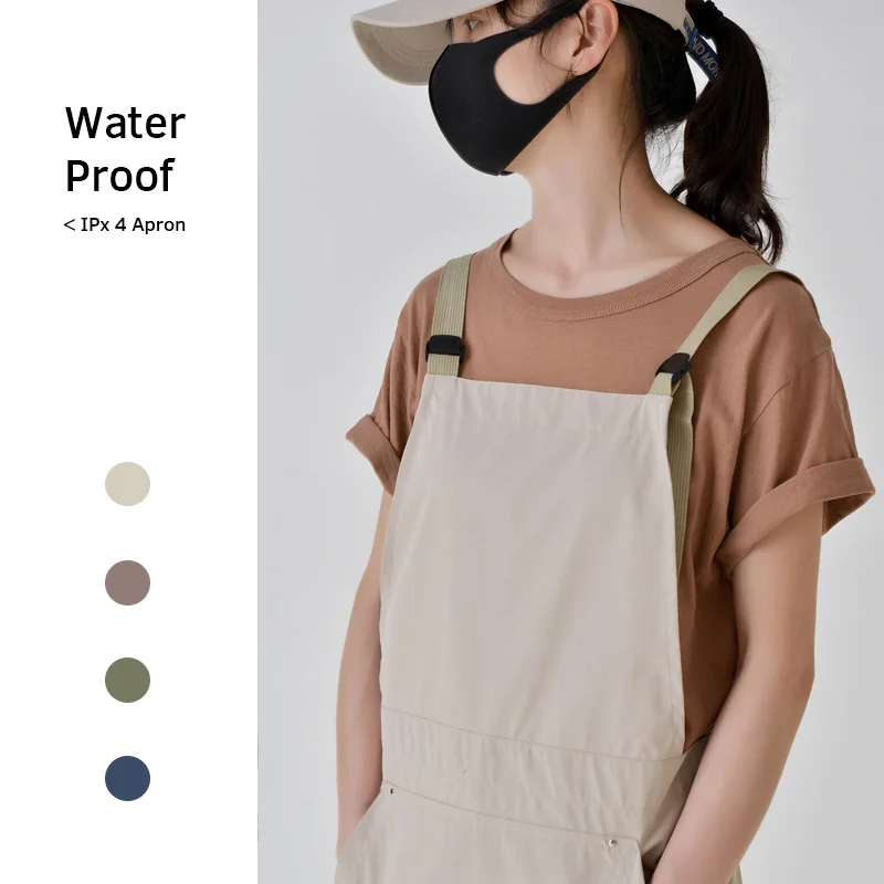 Japan Camping Cooking - Baju kerja overall tahan air celemek