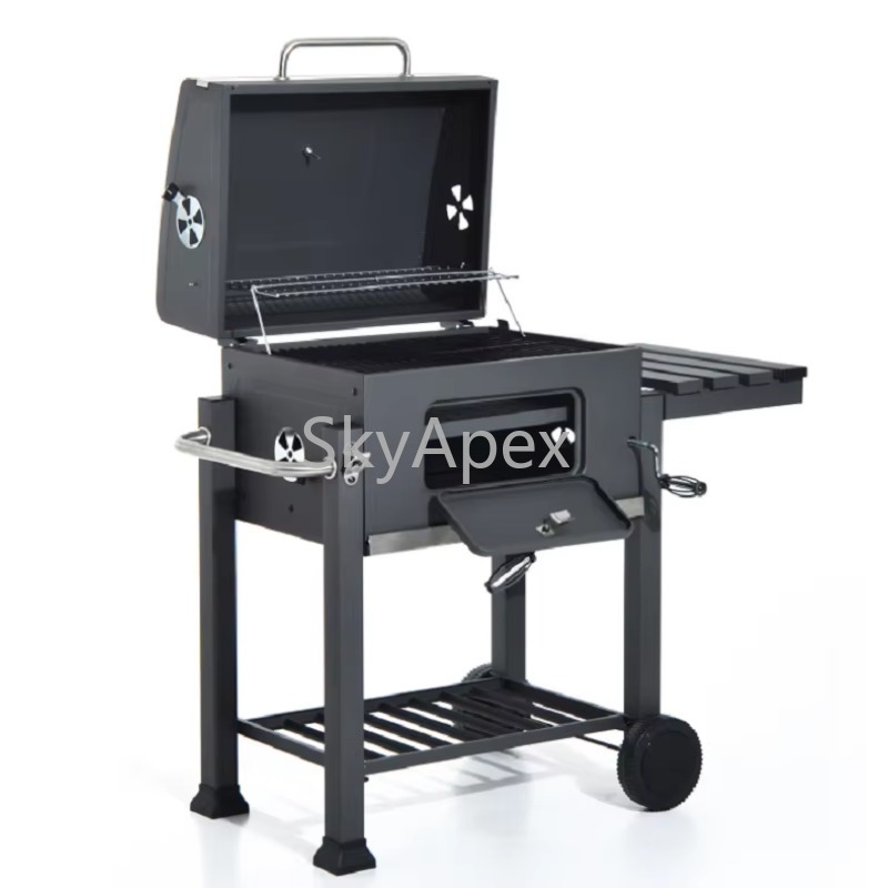 Gerobak Panggangan Arang untuk - Camping Cooking Easy ulasan dan harga