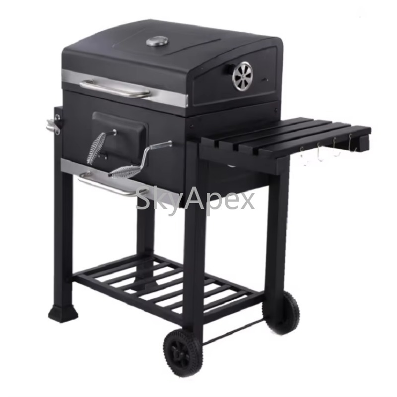 Gerobak Panggangan Arang untuk - Camping Cooking Easy ulasan dan harga