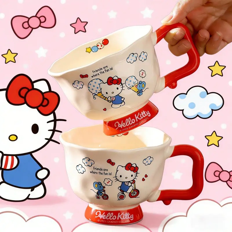 Mug Keramik Hello Kitty Zootop - Camping Cooking Utilities ulasan dan harga