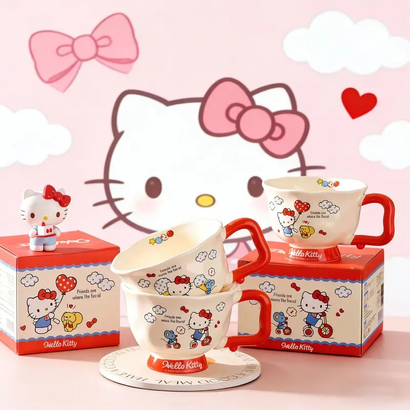 Mug Keramik Hello Kitty Zootop - Camping Cooking Utilities ulasan dan harga