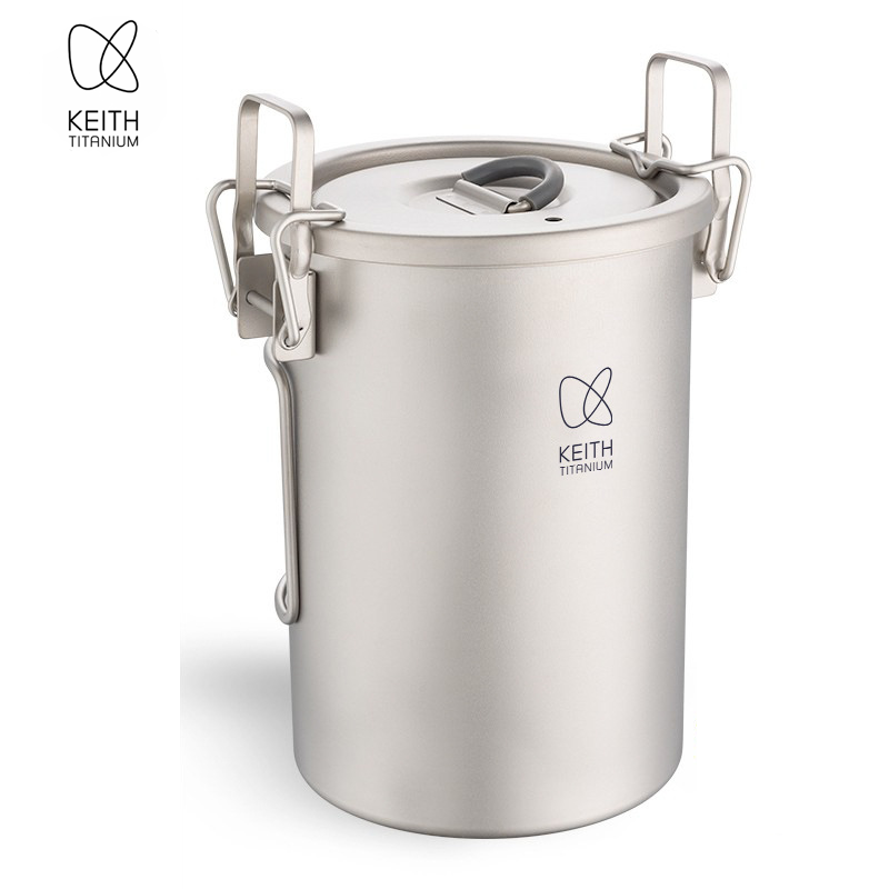 KEITH Panci Nasi Titanium Murn - Camping Cooking Rice ulasan dan harga