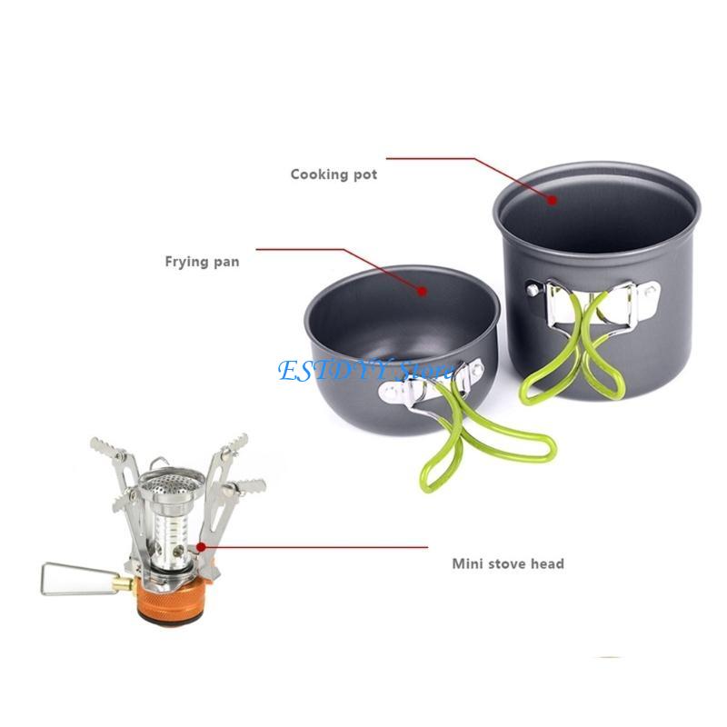 G6DE Peralatan Masak Berkemah  - Camping Cooking Easy ulasan dan harga