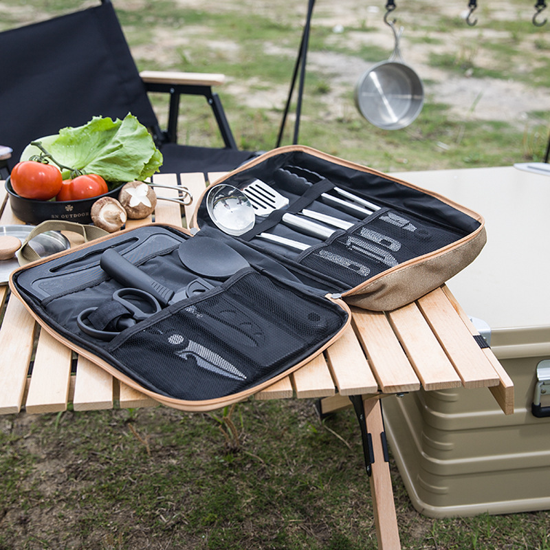 8 Buah Set Peralatan Masak Dap - Camping Cooking All In One ulasan dan harga