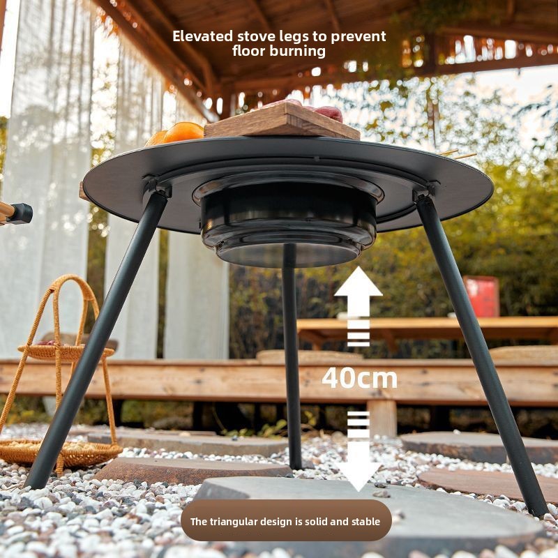 Set Perlengkapan BBQ Indoor Ou - Camping Cooking Wood Stove ulasan dan harga