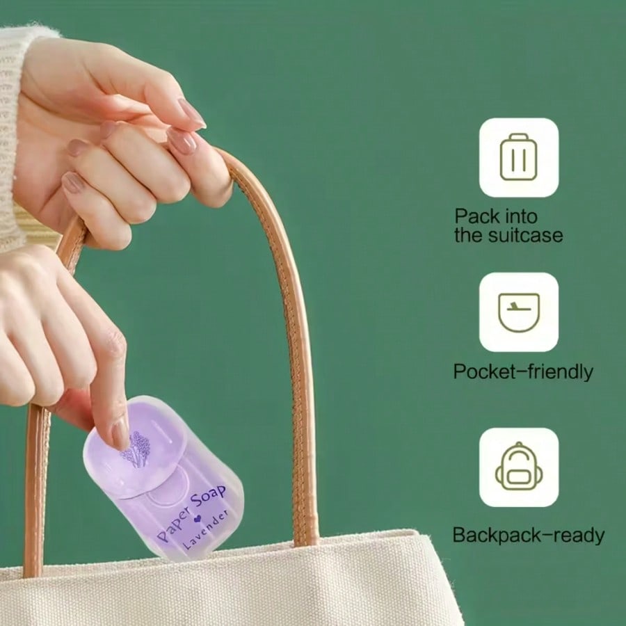 Lembaran Sabun Kertas Sekali P - Biodegradable Soap Camp ulasan dan harga