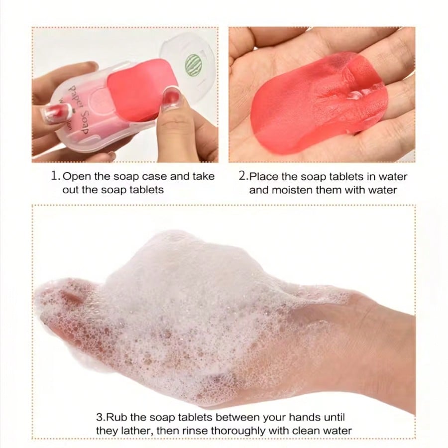 Lembaran Sabun Kertas Sekali P - Biodegradable Soap Camp ulasan dan harga