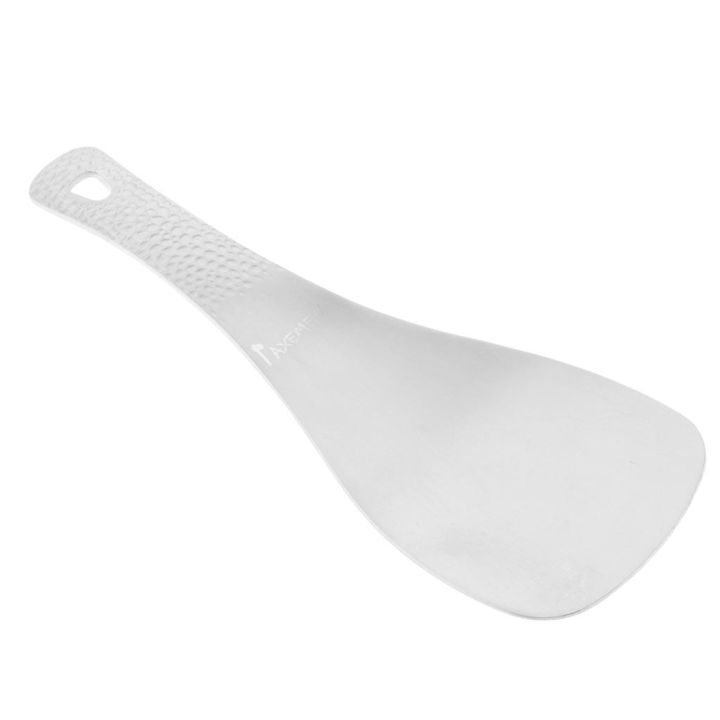 Sendok Nasi Titanium Portabel, - Camping Cooking Rice ulasan dan harga