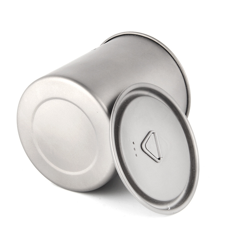 Cangkir Titanium berkemah 450m - Camping Cooking Utilities ulasan dan harga