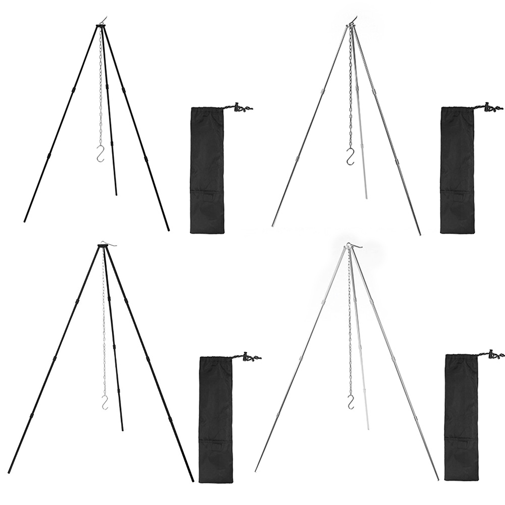 Tripod Memasak Luar Ruangan Po - Camping Cooking Tripod ulasan dan harga