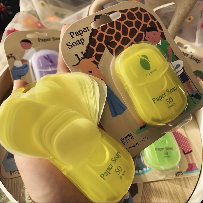 50 lembar Sabun Portabel |   U - Biodegradable Soap Camp ulasan dan harga