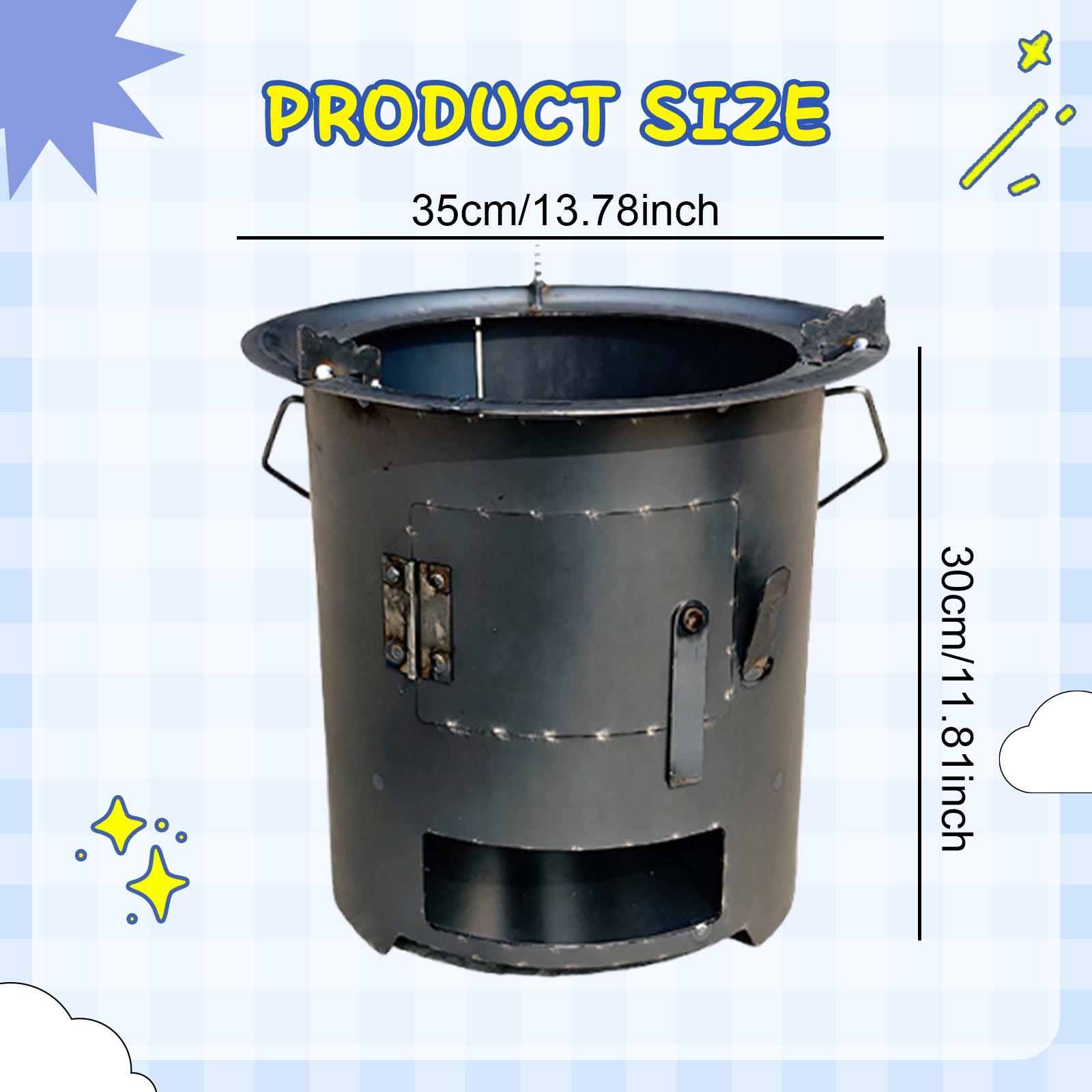 Kompor Kayu Lipat untuk Berkem - Camping Cooking Fire Stove ulasan dan harga