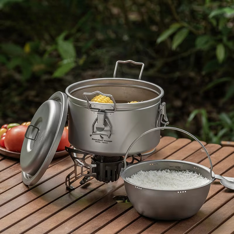 Panci Masak Outdoor Camping Pa - Camping Cooking Rice ulasan dan harga