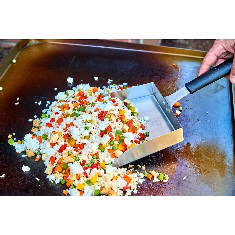Sekop makanan barbekyu, sekop  - Camping Cooking Rice ulasan dan harga