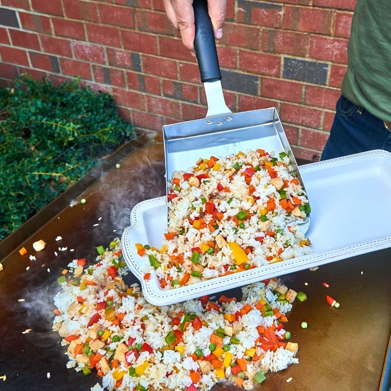 Sekop makanan barbekyu, sekop  - Camping Cooking Rice ulasan dan harga