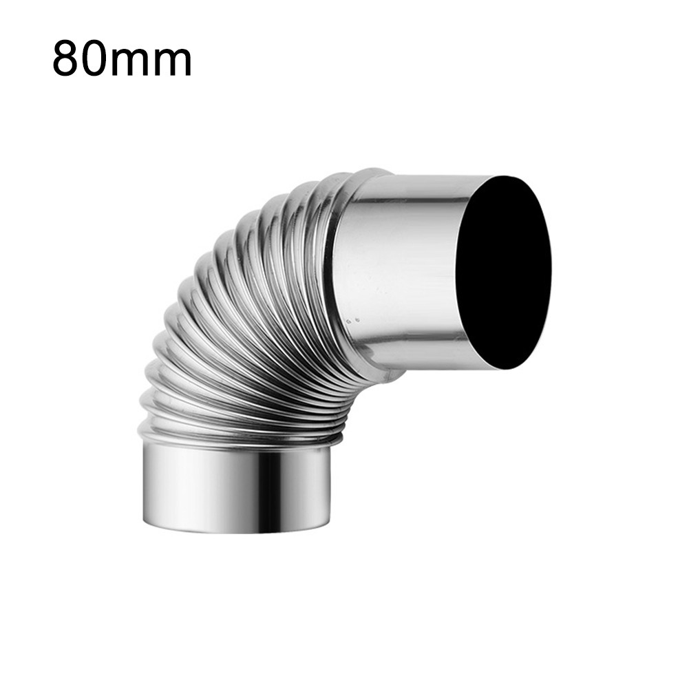 60/70/80mm baja tahan karat 90 - Camping Cooking Wood Stove ulasan dan harga
