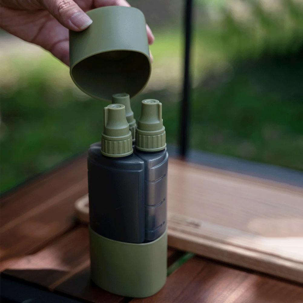 3 In 1 Botol Dispenser Bumbu B - Camping Cooking All In One ulasan dan harga