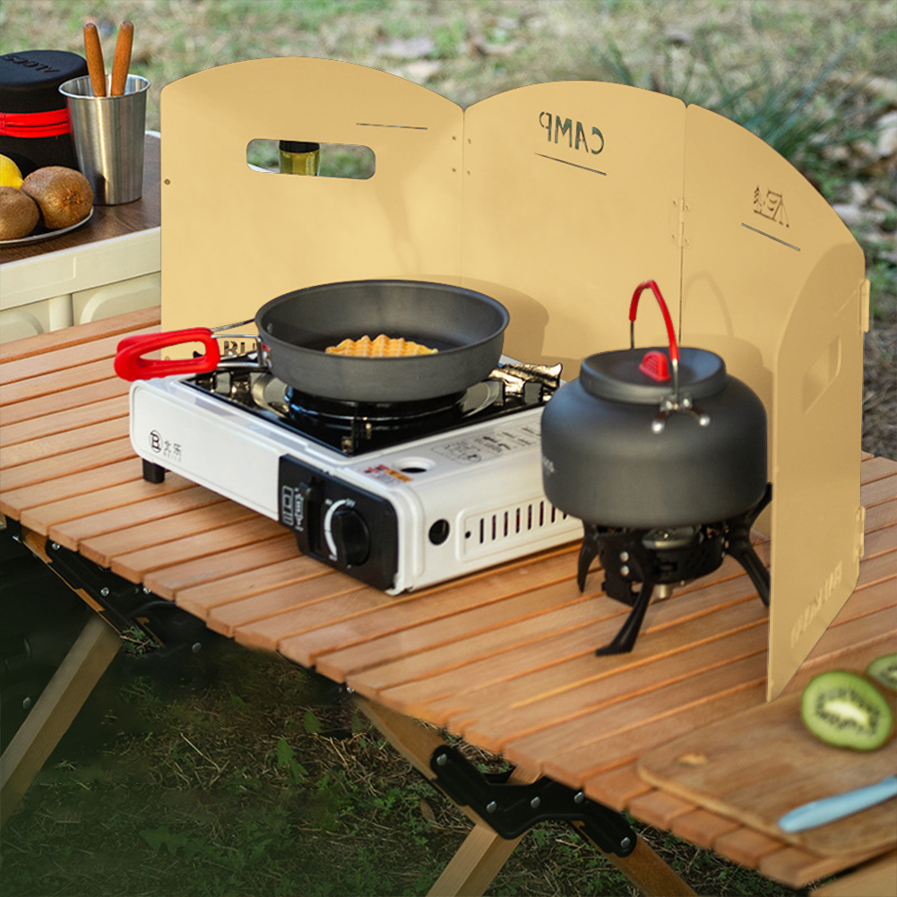 Layar Pelindung Kompor Gas Lip - Camping Cooking Easy ulasan dan harga