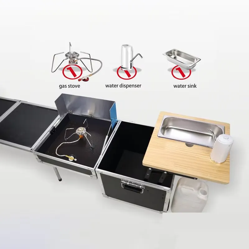 Meja Lipat untuk Memasak saat  - Camping Cooking All In One ulasan dan harga