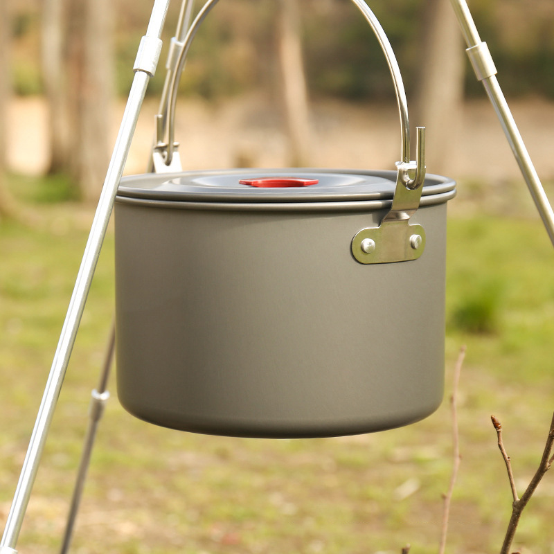Panci Gantung Camping 4L, Trip - Camping Cooking Tripod ulasan dan harga