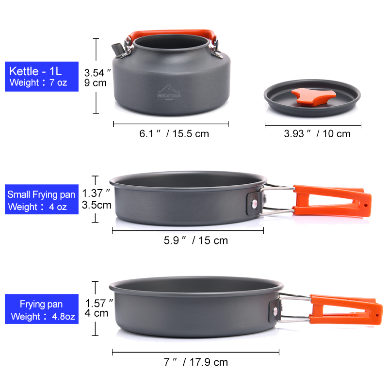Layar Lebar Set peralatan masa - Camping Cooking All In One ulasan dan harga