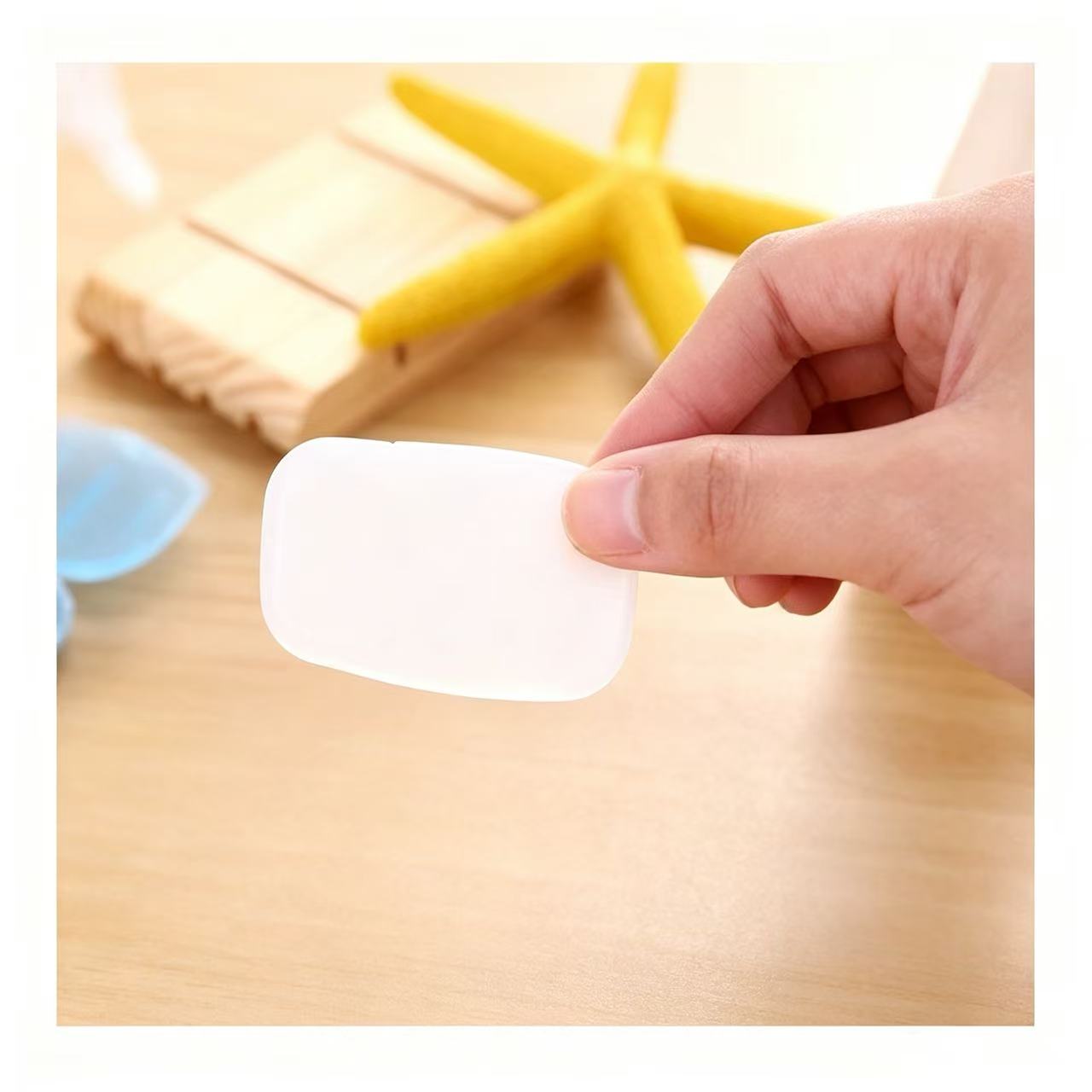 3 Buah Lembaran Kertas Sabun P - Biodegradable Soap Camp ulasan dan harga