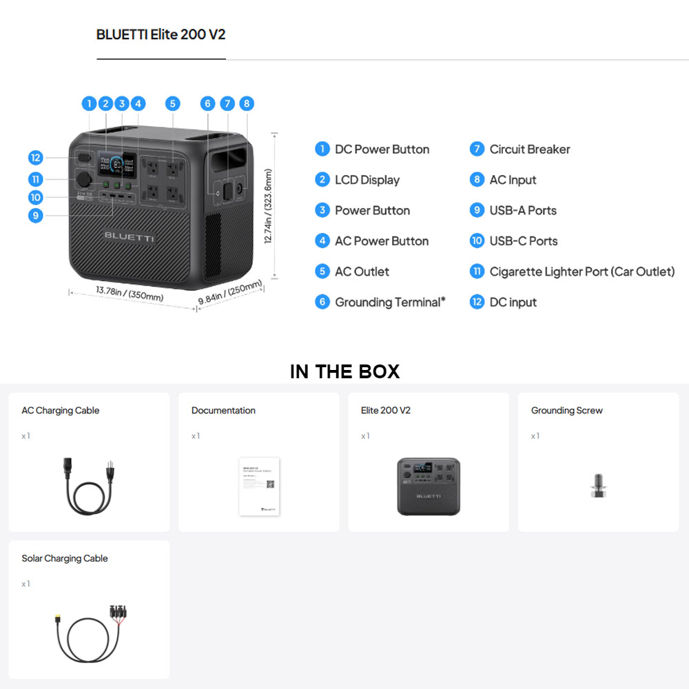 【Renew】BLUETTI Elite 200 V2 St - Camping Cooking Stove ulasan dan harga