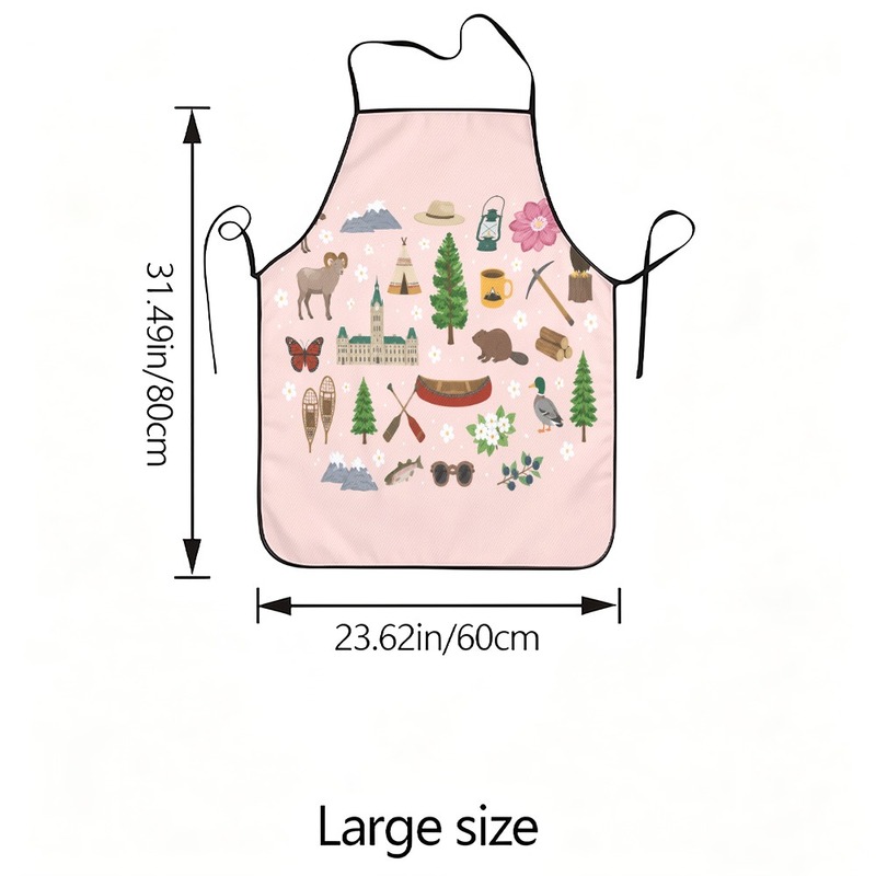 1 Buah 【Apron】 Efek 2D Flat, B - Japan Camping Cooking ulasan dan harga