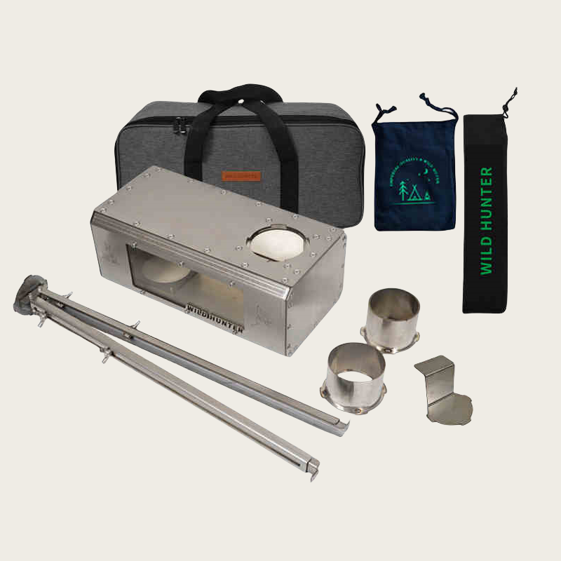 Kompor Kayu Bakar untuk Berkem - Camping Cooking Stove ulasan dan harga