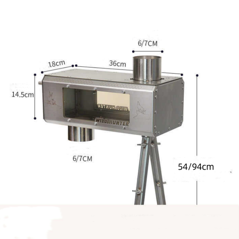 Kompor Kayu Bakar untuk Berkem - Camping Cooking Stove ulasan dan harga