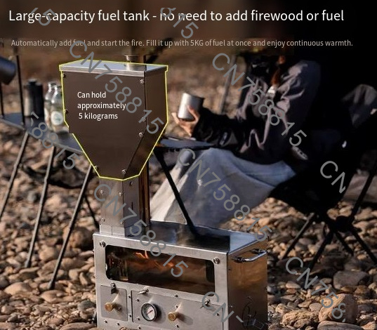 Pemanas Camping, Pemanas Kayu  - Camping Cooking Wood Stove ulasan dan harga