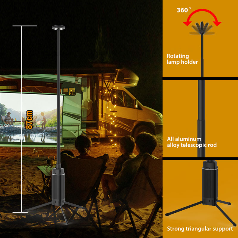 Lampu darurat tenda memancing  - Camping Cooking Tripod ulasan dan harga