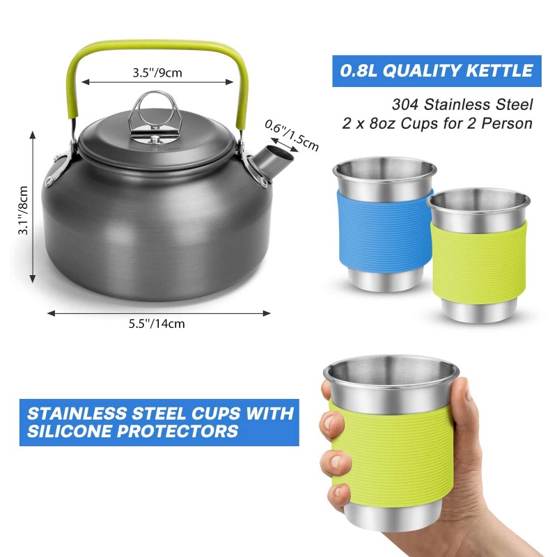 Peralatan Masak Camping Set Pe - Camping Cooking All In One ulasan dan harga
