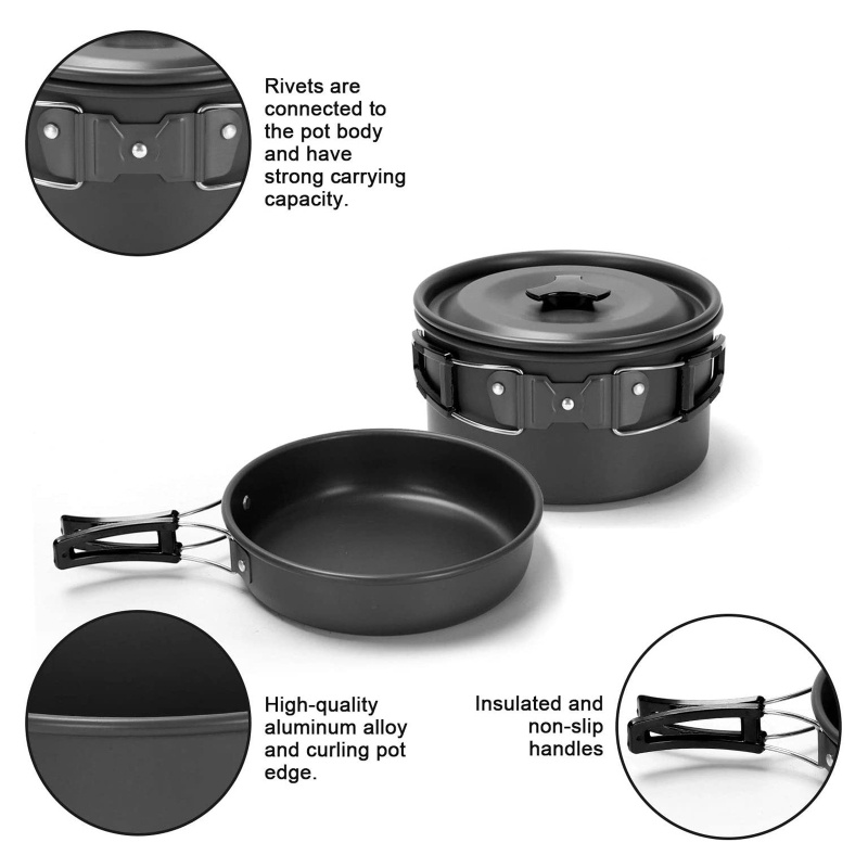 Peralatan Masak Camping Set Pe - Camping Cooking All In One ulasan dan harga