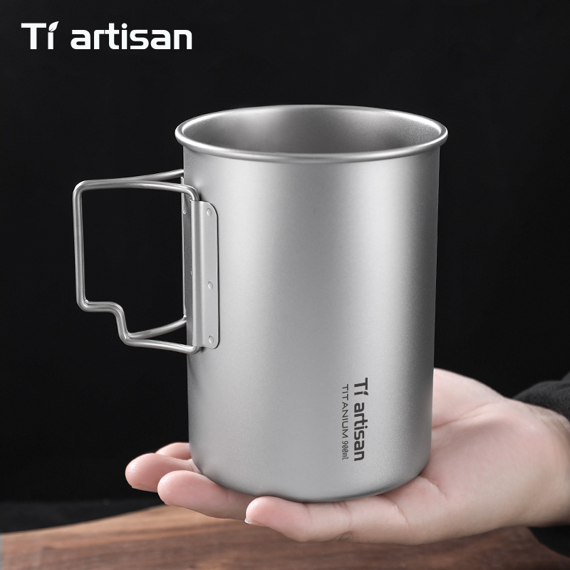 Tiartisan 750Ml/ 900Ml Mug Ber - Camping Cooking Utilities ulasan dan harga