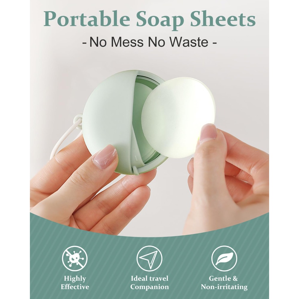 50 Lembar Lembar Sabun Tangan  - Biodegradable Soap Camp ulasan dan harga